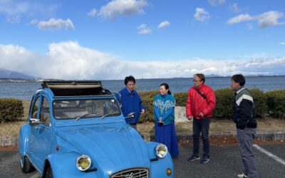 新年、2cvレンタカーが繋いだ暖かいご縁