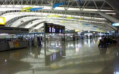 ただいま関空です