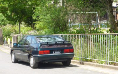 展示場　車入れ替え