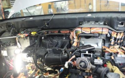 ヒーターコア交換