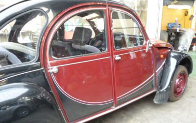 2CVのレストア予定