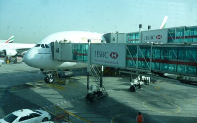 ドバイから ドゴール空港へ