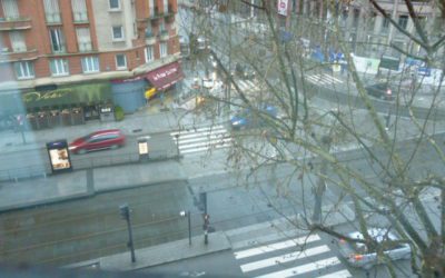 レトロモービル　２日目　朝