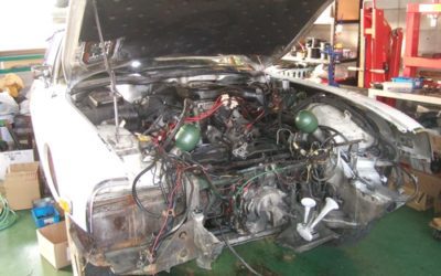 SM A/T 白のレストア